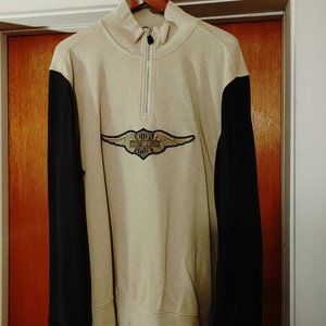 Harley Davidson size XL pullover race jersey style sweater